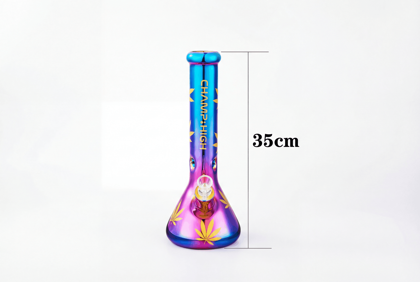 BONG CHAMP HIGH RAINBOW LEAF