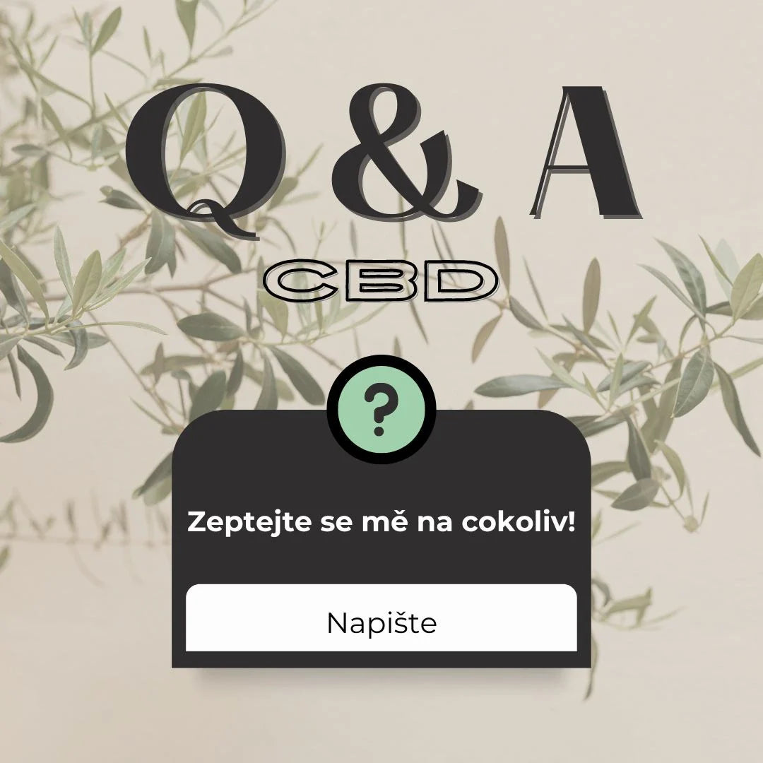 Q&A sekce: CBD
