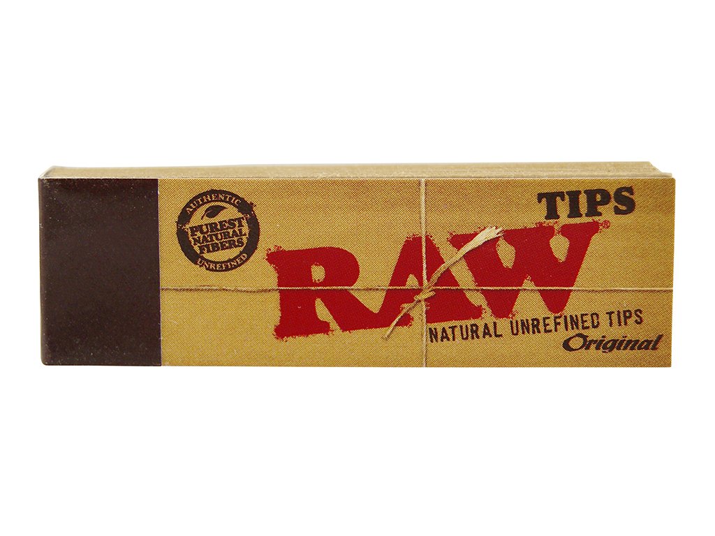 RAW Original Tips nebělené filtry