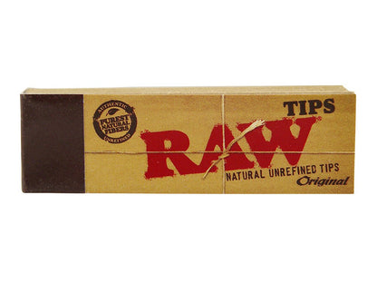 RAW Original Tips nebělené filtry