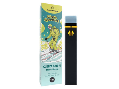 CBD Vape Pen Lime Sorbet, CBD 95 %, 1 ml
