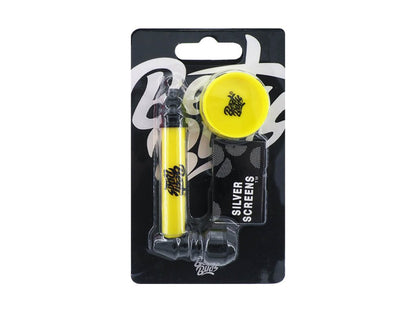 Kovová dýmka Best Buds Pipsy s mini drtičkou, 4 barvy