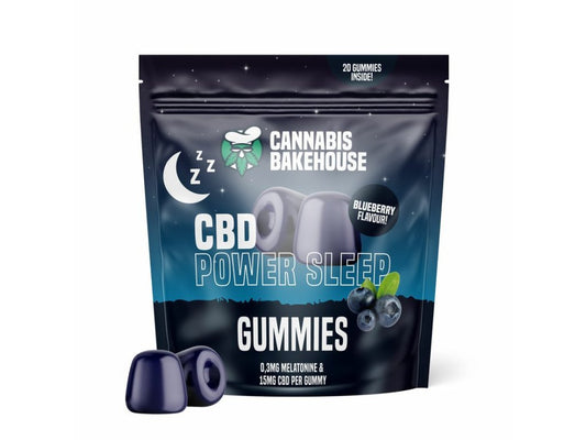 Cannabis Bakehouse CBD Power Sleep Gummies