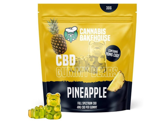 Cannabis Bakehouse CBD Gummies - Ananas