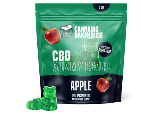 Cannabis Bakehouse CBD Gummies - Apple