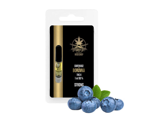 THC-X Cartridge 90% 1ml Blueberry Cookies