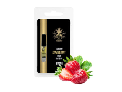 THC-X Cartridge 90% 1ml Sparkle Strawberry