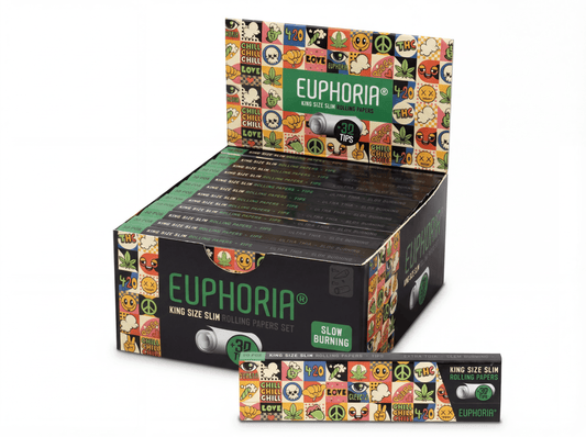 Euphoria balící papírky Kingsize Slim Groovy