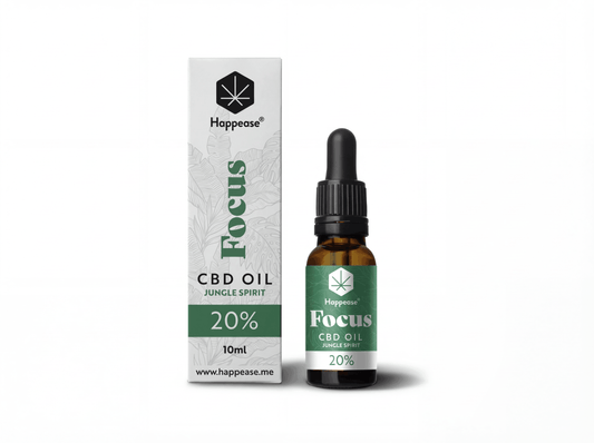 Happease CBD Olej 20% - Focus Jungle Spirit (10ml)