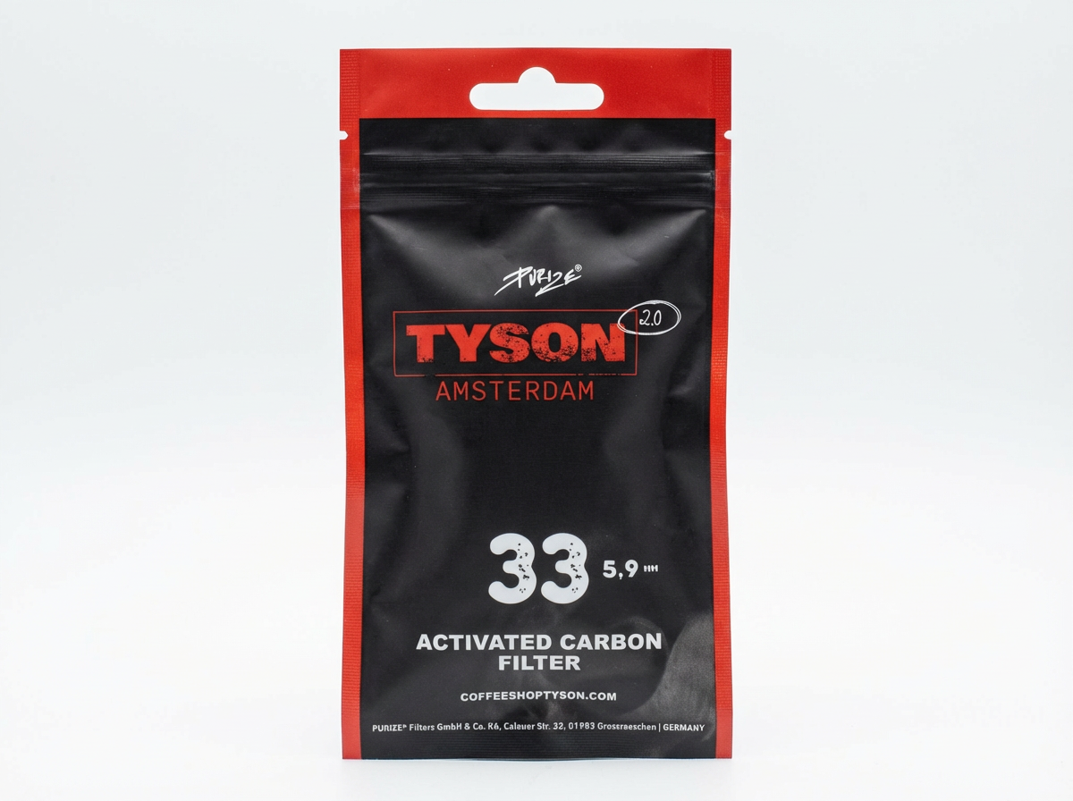 Tyson 2.0 Carbon Filters PURIZE Xtra 33