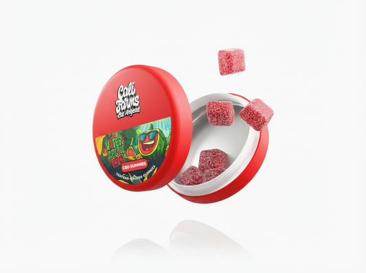 CaliFarms CBD gumové bonbóny 300 mg Watermelon OG - 10 ks