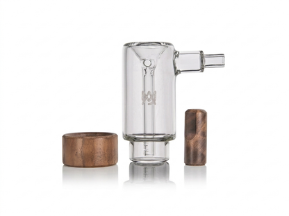 MJ Arsenal Steamboat Bubbler (Alpine Series) - Clear/Wood