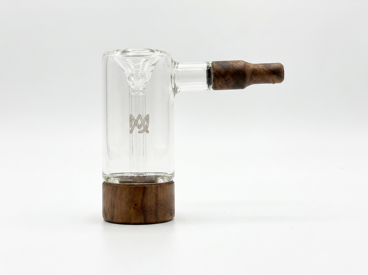MJ Arsenal Steamboat Bubbler (Alpine Series) - Clear/Wood