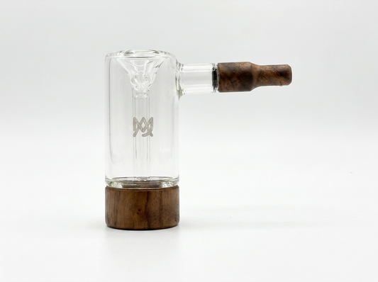MJ Arsenal Steamboat Bubbler (Alpine Series) - Clear/Wood