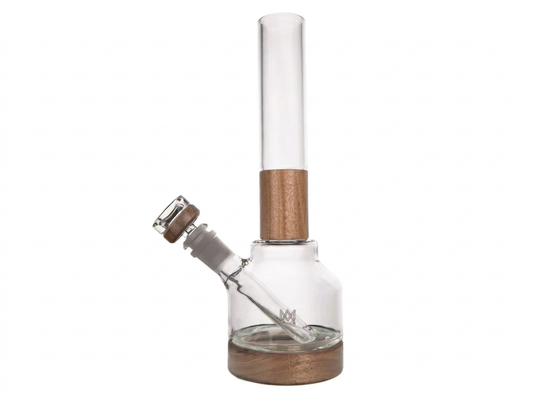 MJ Arsenal Palisade Water Pipe (Alpine Series) - Clear/Wood