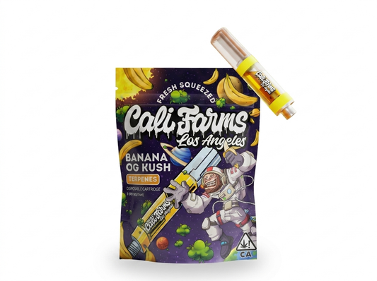CaliFarms THC-X Cartridge 1 ml - Banana OG Kush
