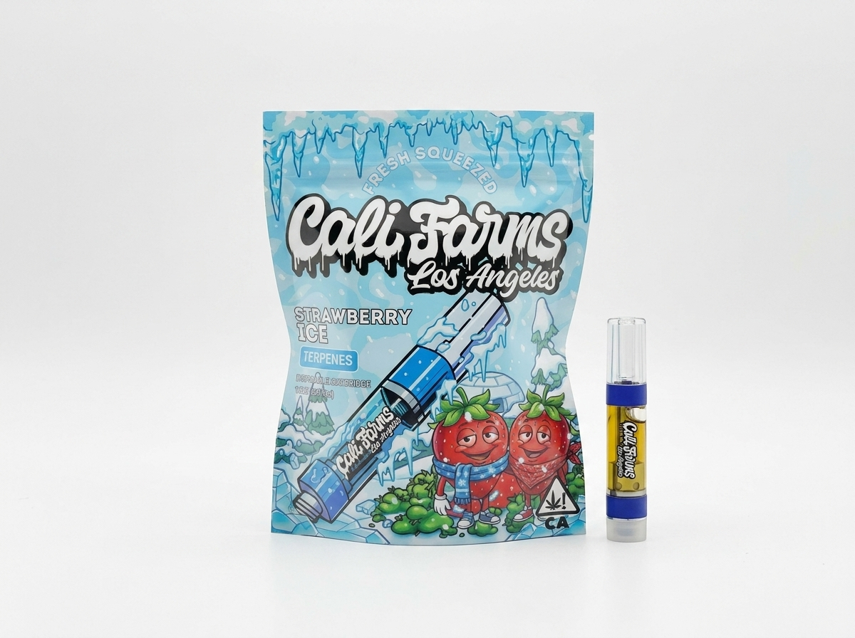 CaliFarms THC-X Cartridge 1 ml - Strawberry Ice