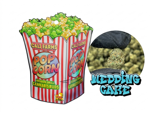 CaliFarms THC-X květy Wedding Cake 10 g