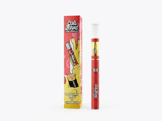 Dobíjecí baterie 380 mAh- Califarms - červená