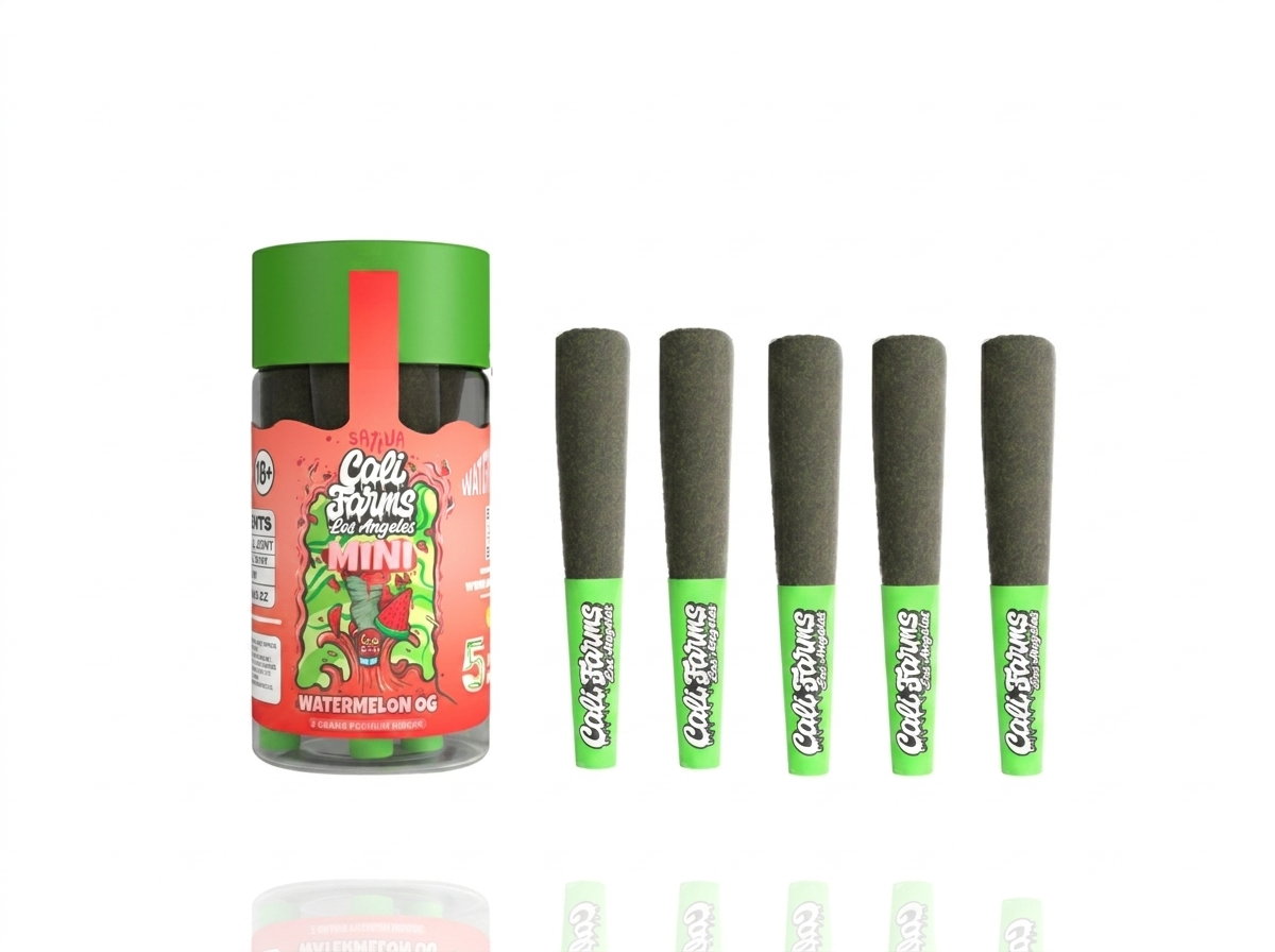 CaliFarms CBD mini jointy - Watermelon 2g