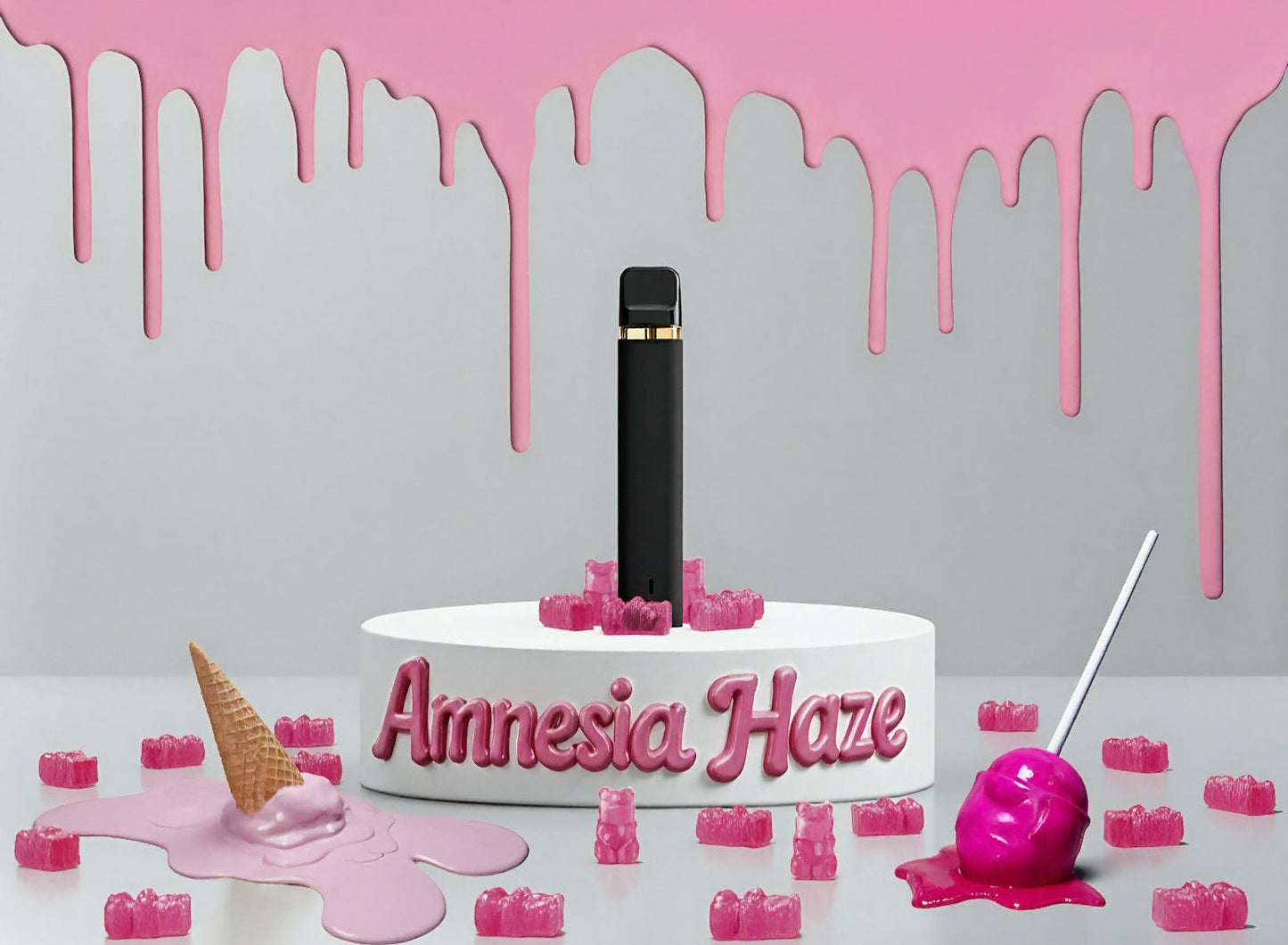 THC-X Vape 90 % 1 ml Amnesia haze