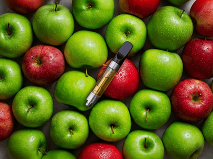 THC-X Cartridge 90% 1ml Green Apple