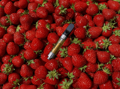 THC-X Cartridge 90% 1ml Sparkle Strawberry